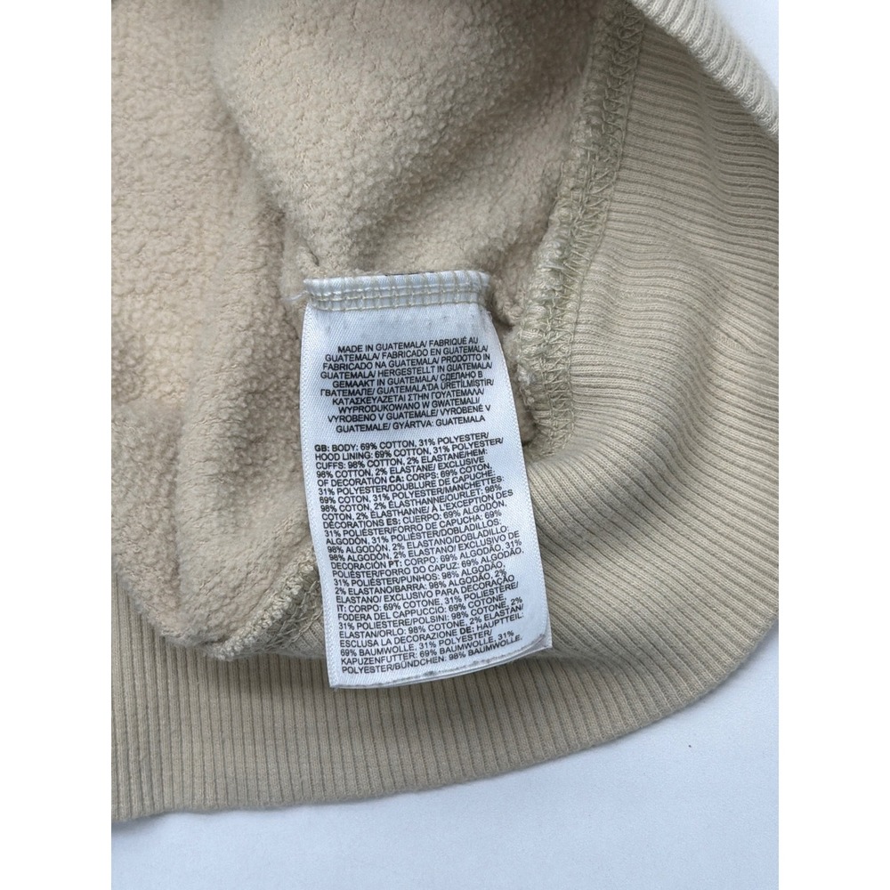 The North Face‎ Mens Graphic Logo Pullover Hoodie Tan Beige Small NF0A3X6C - Picture 4 of 10